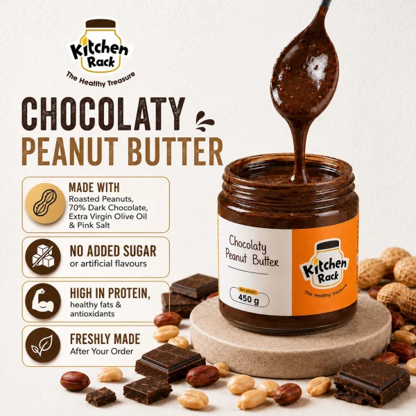 Homemade Chocolaty Peanut Butter