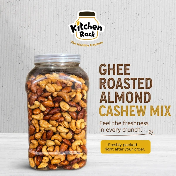 Ghee Roasted Almond Cashew Mix