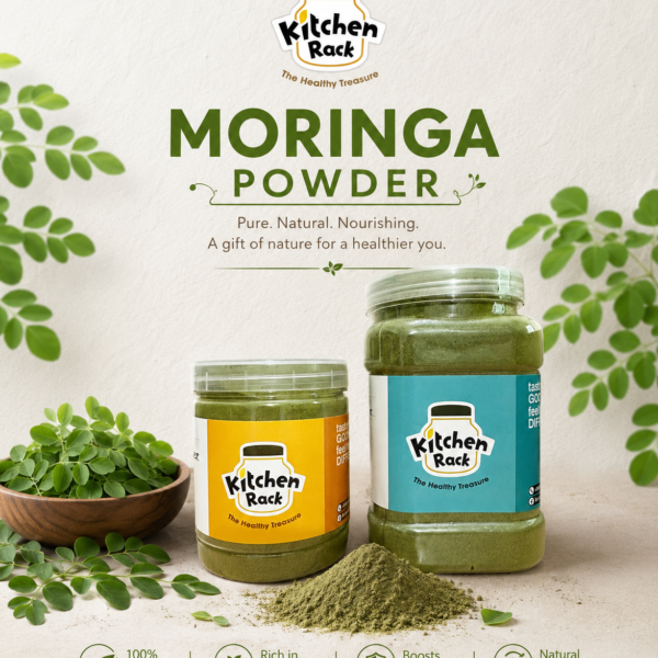 Moringa Powder — সজনে পাতার গুঁড়া