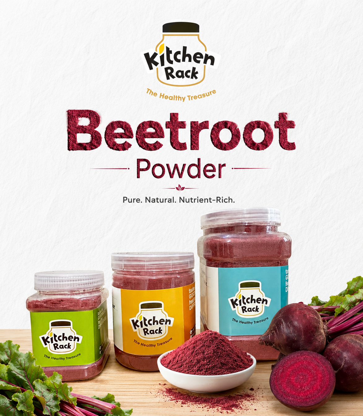 IMG_3370 Beetroot Powder — বিটরুট পাউডার - Image 1